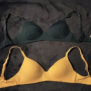 2 Wireless Body by Victoria Secret Size 34D Bras